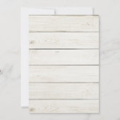 Rustikale Regenschirm-April-Dusche Bring kann Einladung (Rückseite)