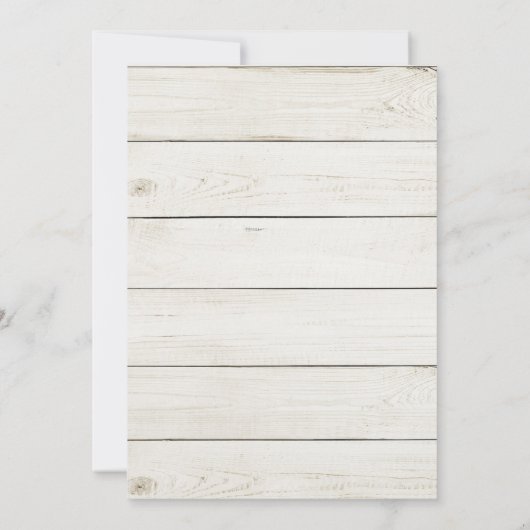 Rustikale Regenschirm-April-Dusche Bring kann Einladung (Rückseite)