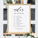 Rustikale Reihenfolge von Veranstaltungen Hochzeit Poster<br><div class="desc">Rustikale Reihenfolge der Veranstaltungen Hochzeitstag Zeitachse Unterschreiben Verlobung Feierlichkeiten Dekorationen</div>