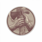 Rustikale Relikte Aufkleber (Vorderseite)