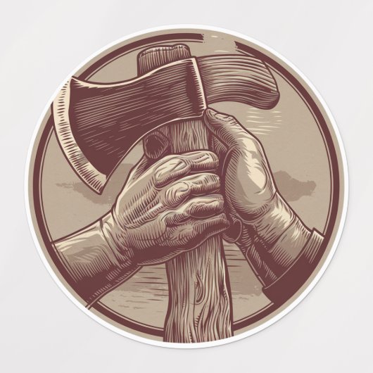 Rustikale Relikte Etiketten (Design 2)