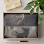 Rustikale Rennpferde Kunst-Decoupage Seidenpapier (Geschenk)
