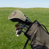 Rustikale Retro Tennessee Briefmarke Golf Headcover (In SItu)
