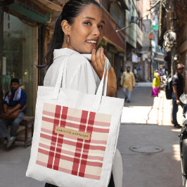 Rustikale Reverie | Aufnahme des Bauernhauses Rot  Tragetasche