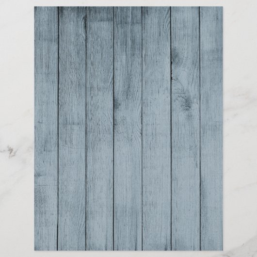 Rustikale Rezept-Seite für Kochbuch-Veranstalter (Rückseite)