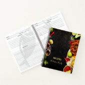 Rustikale Rezepte mexikanischer Küche Notizblock (Innenseite)