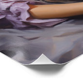 Rustikale Rhapsody: Cowgirl Wall Art Poster (Ecke)