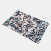 Rustikale River Rocks Indoor Door Teppich Fußmatte (Schrägansicht)