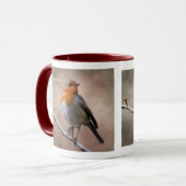Rustikale Robin-Tasse Tasse (Vorderseite Links)