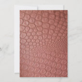 Rustikale Romance: Boots & Hat Junggeselinnen-Absc Einladung (Rückseite)