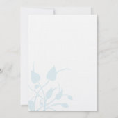 Rustikale Romantik Hummingbird Kiss Liebe BirdWedd Einladung (Rückseite)