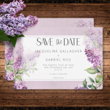 Rustikale Romantik Lila & Sage Lilacs Wedding
