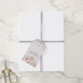 Rustikale Romantische Rose Garden Wedding Personal Geschenkanhänger (Mit Garn)