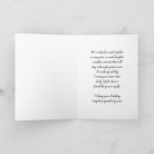 Rustikale rosa Blume Friend Geburtstagskarte Karte (Innenseite)