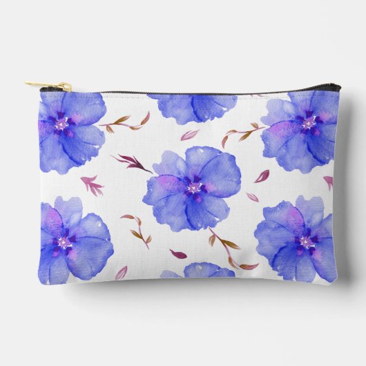 Rustikale Rose Accessoire Pouch Geschenk für Mama Zubehörtasche (Vorderseite)