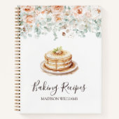 Rustikale Rose Blume Blumengrün Notizblock (Vorderseite)