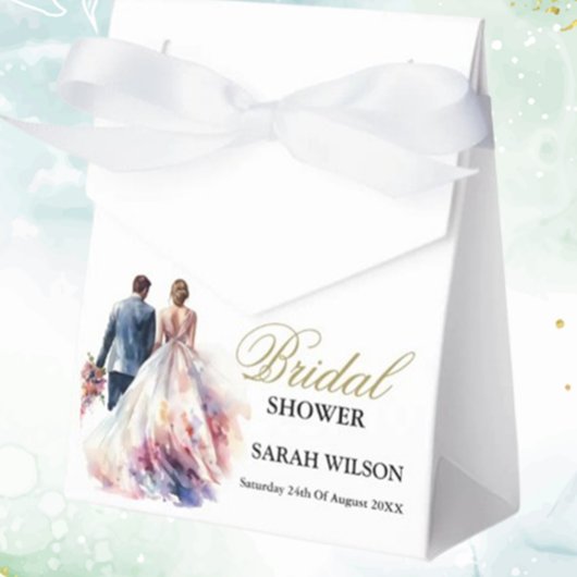 Rustikale Rose Boho Floral Wedding Geschenkschachtel