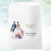 Rustikale Rose Boho Floral Wedding Geschenktütchen