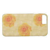 Rustikale Rose Case-Mate iPhone Hülle (Rückseite (Horizontal))