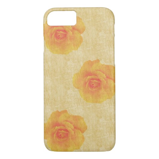 Rustikale Rose Case-Mate iPhone Hülle (Rückseite)