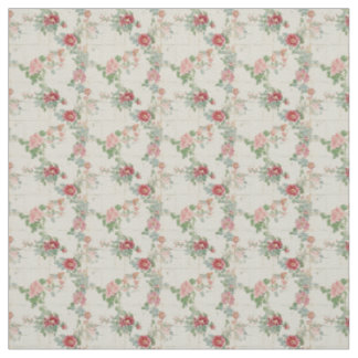 Rustikale Rose Garden Charm Stoff