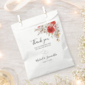 Rustikale Rose Geschenktütchen (Ausgeschnitten)