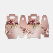 Rustikale Rose Gold Terracotta Rose Hochzeit im He Geschenkschachtel (Ungefaltet)