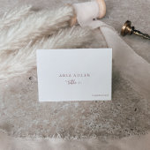 Rustikale Rose Gold Wedding Menü Option Platzkarte Tischnummer