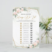 Rustikale Rose, Grünpflanzen Honey-Do-Liste (Stehend Vorderseite)