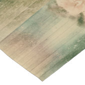 Rustikale Rose Hochzeit Kurzer Tischläufer (Ecke)