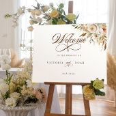 Rustikale Rose im Herbst Botanisches Skript Willko Poster