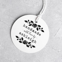 Rustikale Rose mit Liebe | INDIVIDUELLE NAME