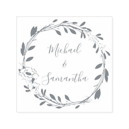 Rustikale Rose Permastempel (Design)