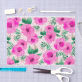Rustikale Rose Rosa Wasserfarbe Seidenpapier (Handwerk)