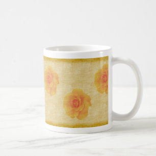 Rustikale Rose Tasse