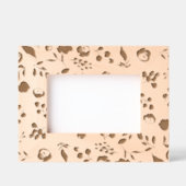 Rustikale Rose und Blume mit Leaf-Muster Geätzte Rahmen (Vorderseite)