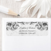 Rustikale Rose Vintag Schwarz-Weiß (Insitu)