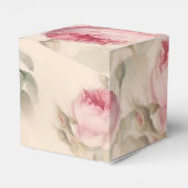 Rustikale Rosen Geschenkschachtel (Rückseite)