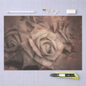 Rustikale Rosen stilvoll Seidenpapier (Handwerk)