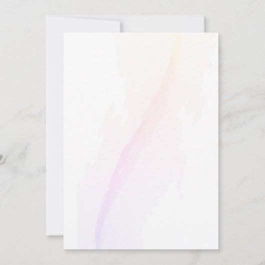 Rustikale Rote Elegante florale Engagement Party Einladung (Rückseite)