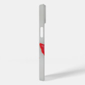 Rustikale rote Wasserfarbenpflücke Case-Mate iPhone Hülle (Rückseite / Rechts)