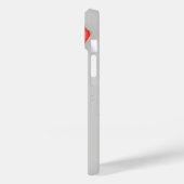 Rustikale rote Wasserfarbenpflücke Case-Mate iPhone Hülle (Rückseite / Links)