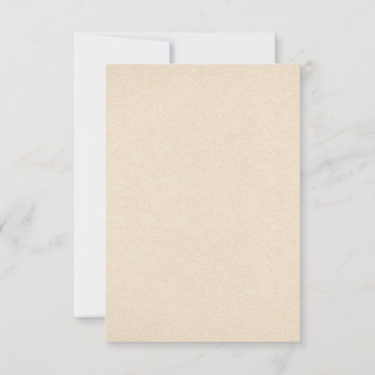 Rustikale RSVP-Karten RSVP Karte (Rückseite)