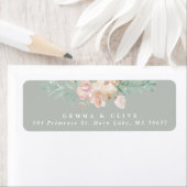 Rustikale Rücksendeadresse (Insitu)