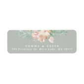 Rustikale Rücksendeadresse (Vorne)