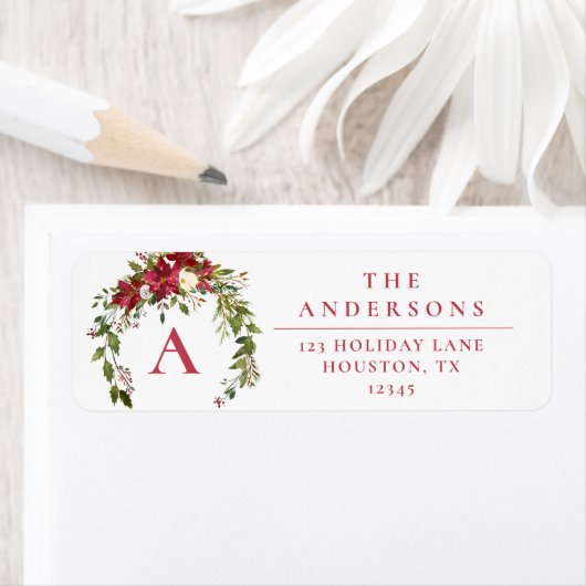 Rustikale Rücksendeadresse (Insitu)