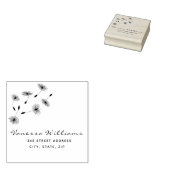 Rustikale Rücksendeadresse Gummistempel (Stempel)