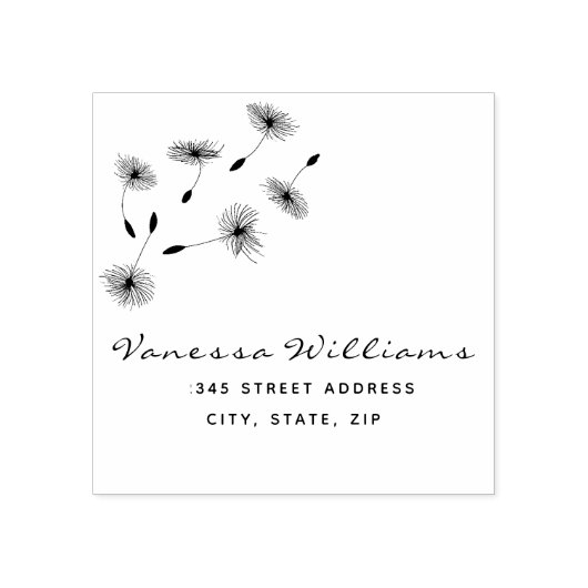 Rustikale Rücksendeadresse Gummistempel (Prägung)