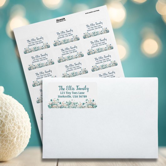 Rustikale Rücksendeadressen-Aufkleber Adressaufkleber