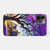 **"Rustikale Ruhe: Die Lila Jacaranda Embrace Case-Mate iPhone Hülle (Rückseite (Horizontal))